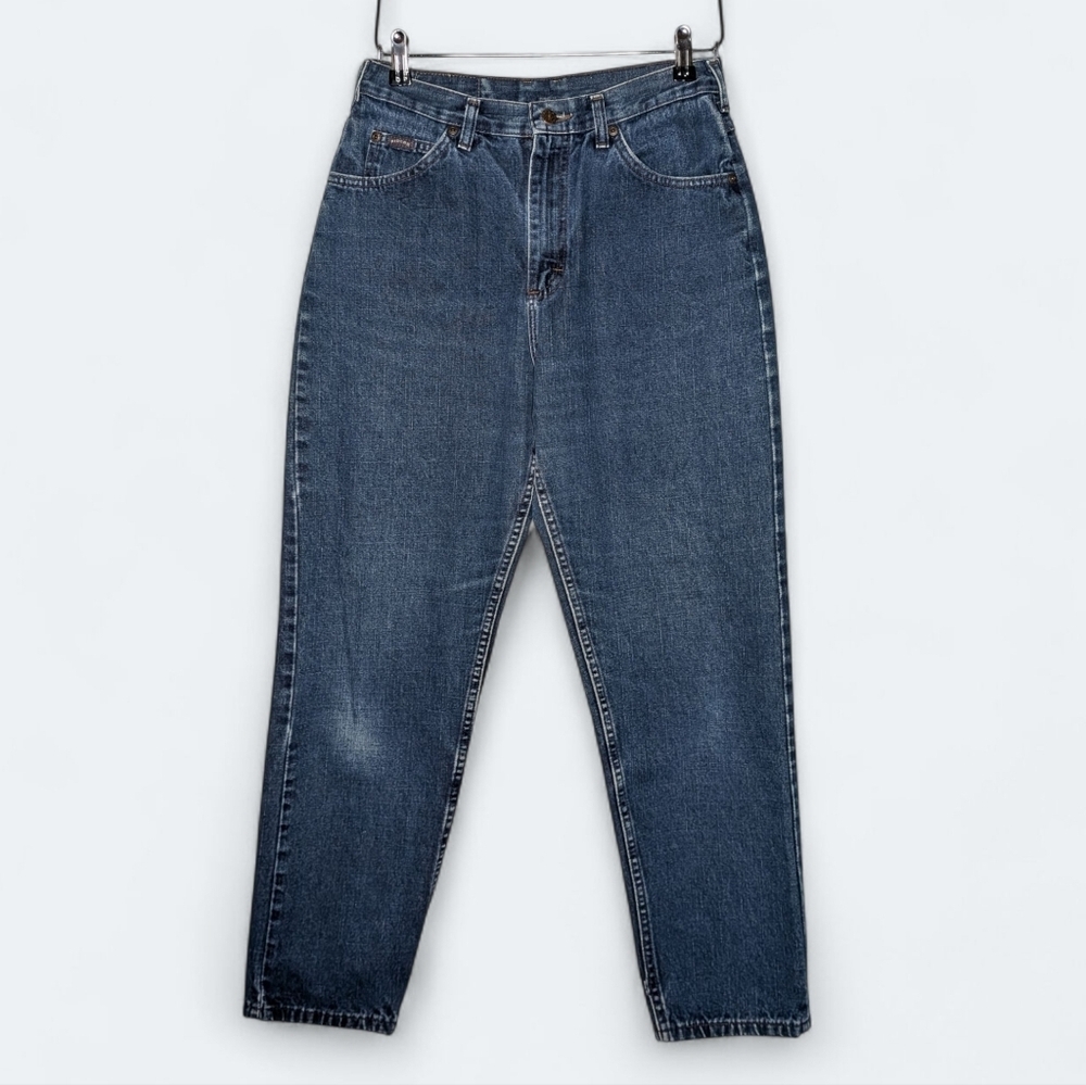 Riders by Lee Denim Jeans Vintage Relaxed Fit Tapered Leg High Waist Pants 28x28